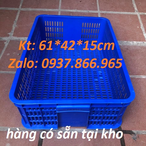 sọt nhựa rỗng dùng trang trại, sóng nhựa hở cao 15